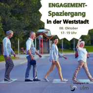 ENGAGEMENT-Spaziergang in der Weststadt