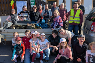 Mehr als zwei Tonnen Müll im Unterallgäu gesammelt