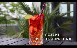 So gelingen Erdbeersirup und Erdbeer-Gin-Tonic - Schritt für Schritt mit Anleitung und Rezept