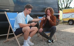 Michael Schulte exklusiv im Interview bei ratiopharm ulm am OrangeCampus