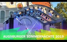 Augsburger Sommernächte 2019 - Samstag 29. Juni