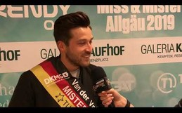 Marcel Halder  (Mister Bayern 2018) im TRENDYone Interview: Miss & Mister Allgäu Wahl 2019