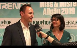 Jürgen Windisch (TRENDYone) und Doris Lindhorst (Galeria Kaufhof Kempten) im Interview