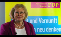 OB-Kandidatin Gabriela Büssemaker (FDP Kempten) im Interview - Kommunalwahl 2020 in Kempten