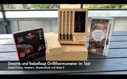 Smarte Grill-Thermometer im Test: Meater+, Meater-Block, Meat-it und Steak-Champ